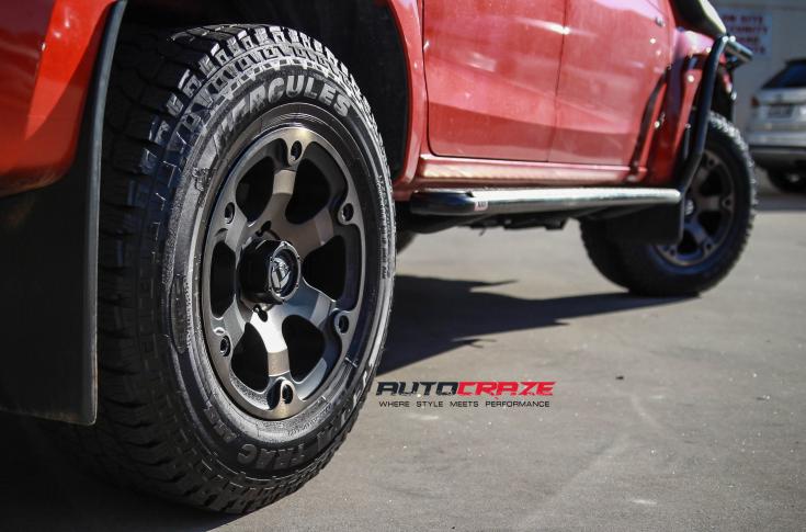 ISUZU DMAX BEAST BLACK & MACHINED WITH DARK TINT